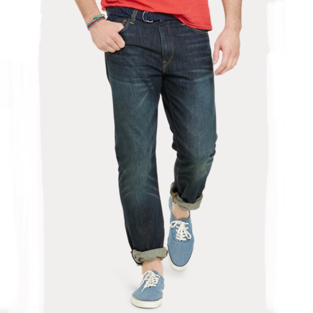 Polo by Ralph Lauren Blue Jeans.